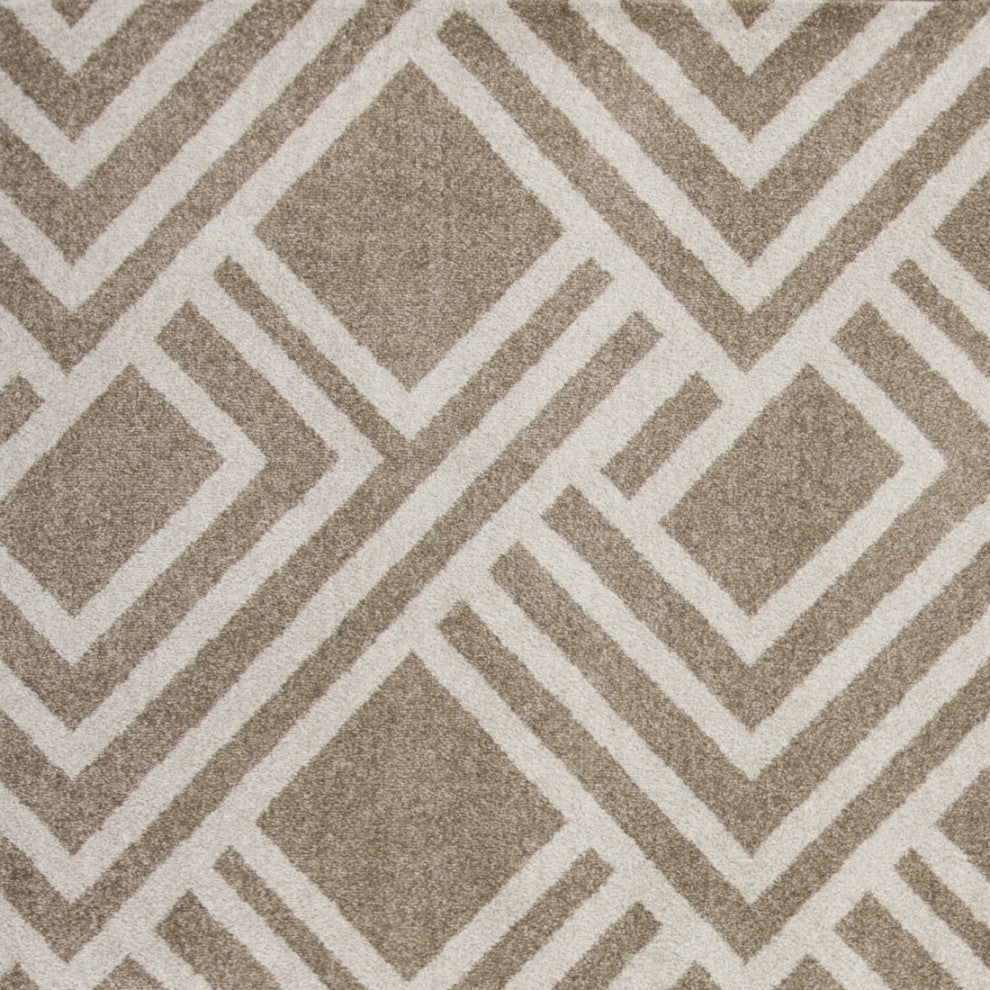 KAS Lucia 2763 Beige Modeme Area Rug, 7'7"x10'10"