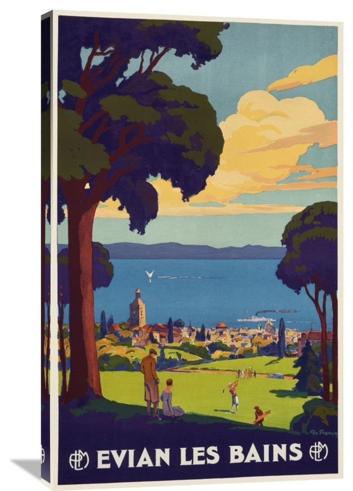 Evian Les Bains, 23"X36"