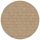 Couristan Antigua Indoor/Outdoor Accent Rugs - Stylish Comfort for Every Setting, Dune, Round 8'