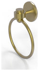 Satellite Orbit One Towel Ring, Satin Brass