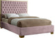 Lana Velvet Bed, Pink, Full