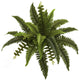 14" Boston Fern Artificial Plant, Set of 6