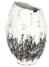 Large Vase, White/Gray