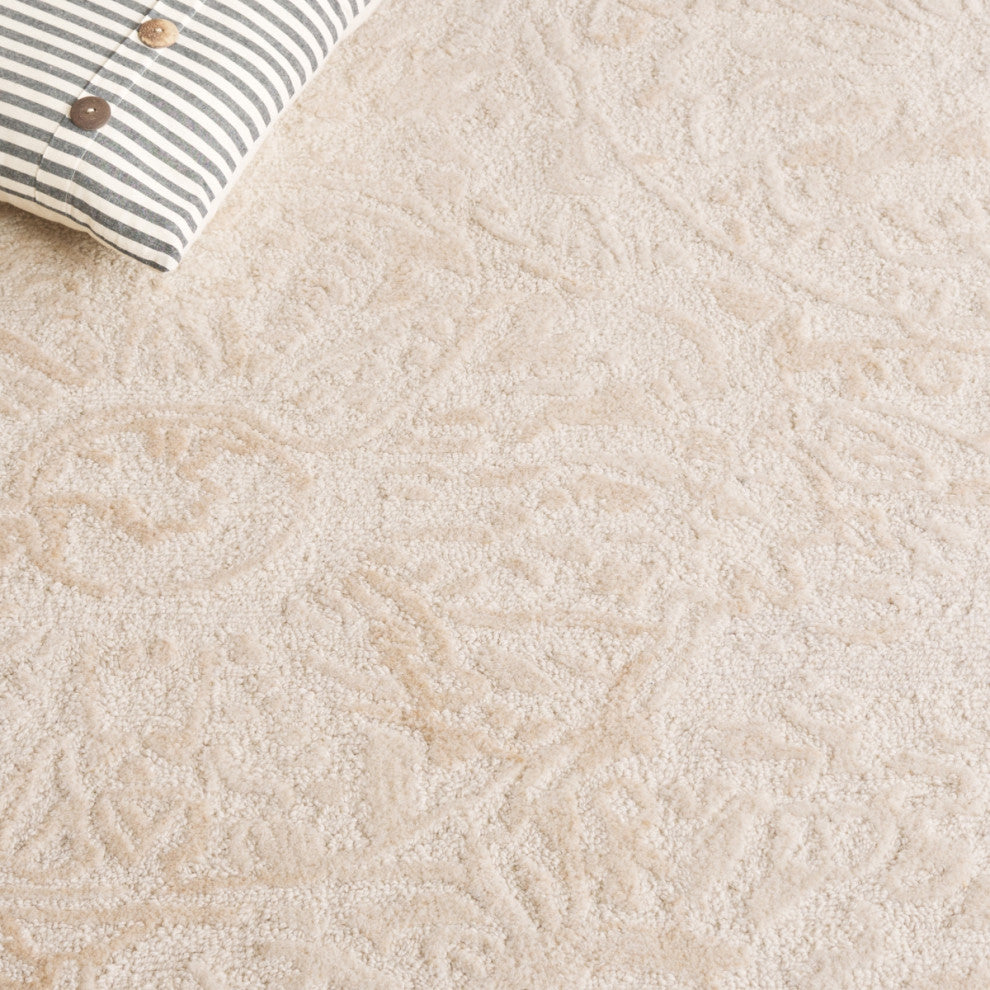 Safavieh Couture Abstract Collection ABT612 Area Rug, Beige/Ivory, 3'x5'