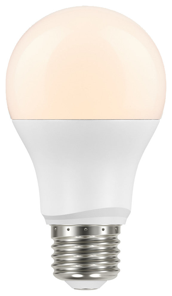 8W, A19 LED, Dusk to Dawn, 2700K, Medium Base, 200 deg. Beam Angle, 120V