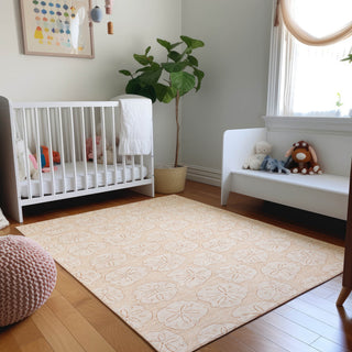 Addison Premium Washable Mayfield AMF189 Orange 8' x 10' Rug