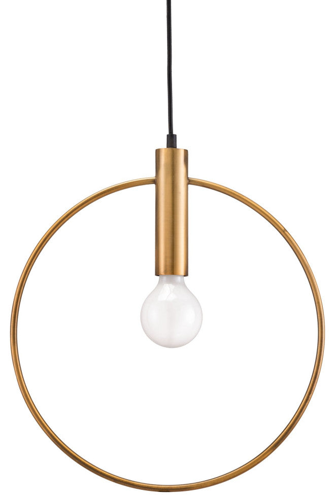 Pendant Ceiling Light Fixture, Steel Metal, Brass, Gold, Kitchen LoungeLobby