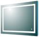 Eviva Deco Piece Wall Mounted Bathroom Vanity, Backlit Led Mirror Frame Lights