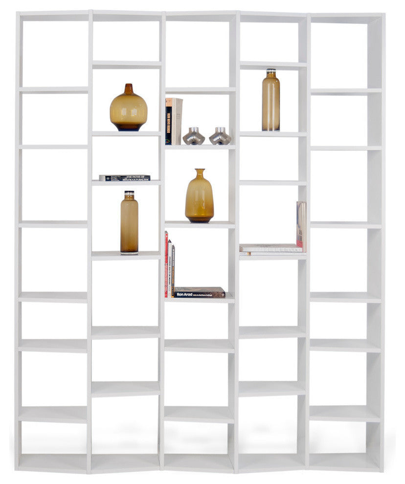 Valsa Composition 2012-004 Shelving Unit, Pure White