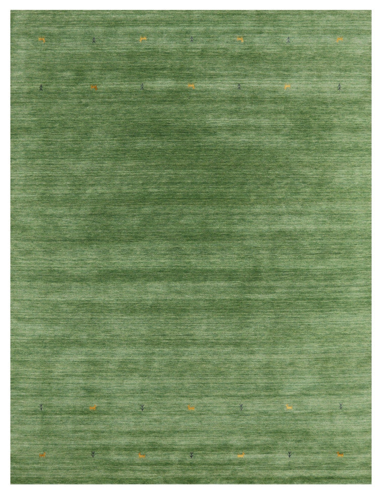 Persian Gabbeh Hand-Knotted Wool Rug 9' 0" X 12' 0" - Q15086
