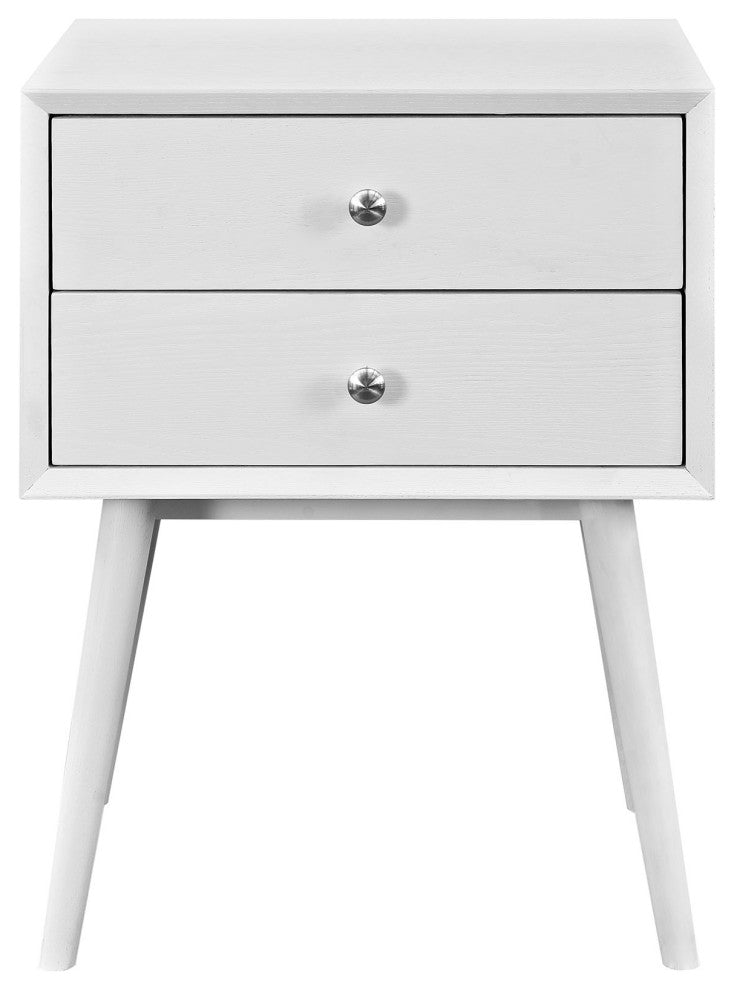 Dispatch Nightstand - White
