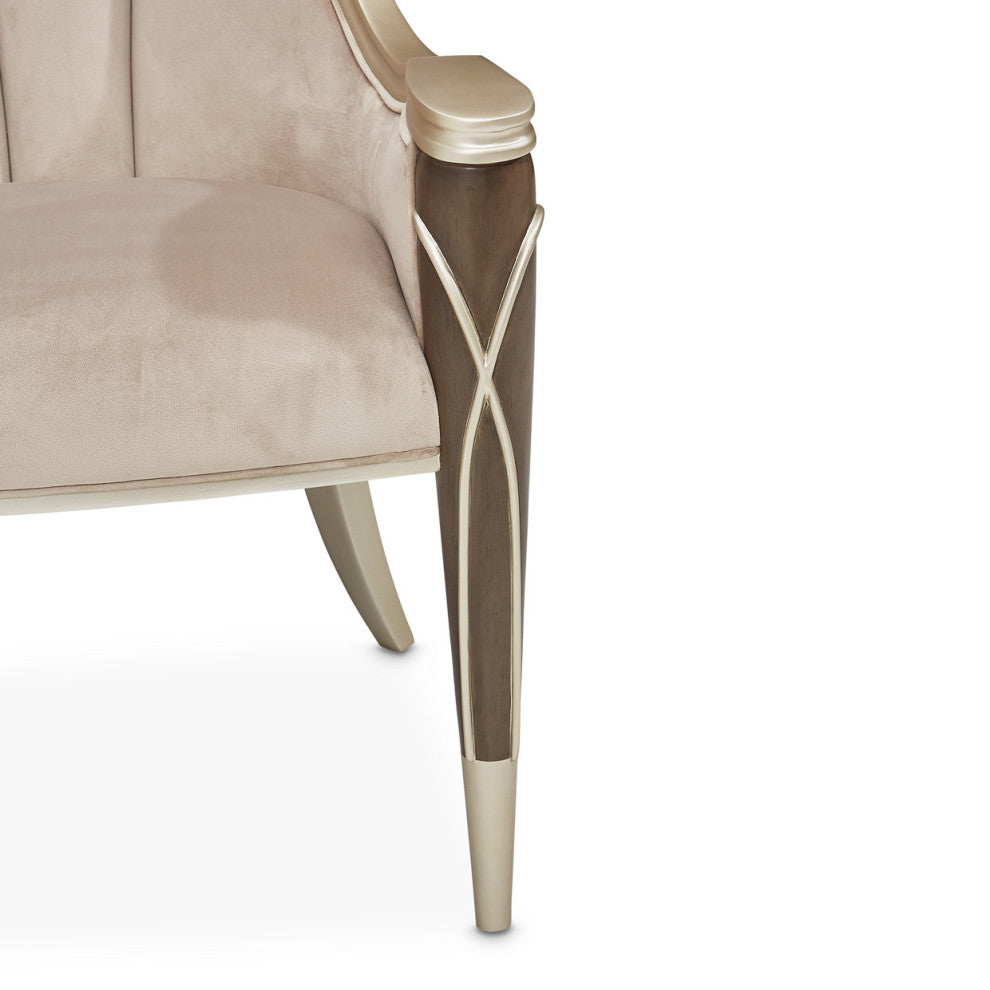 Villa Cherie Dining Arm Chair - Hazelnut