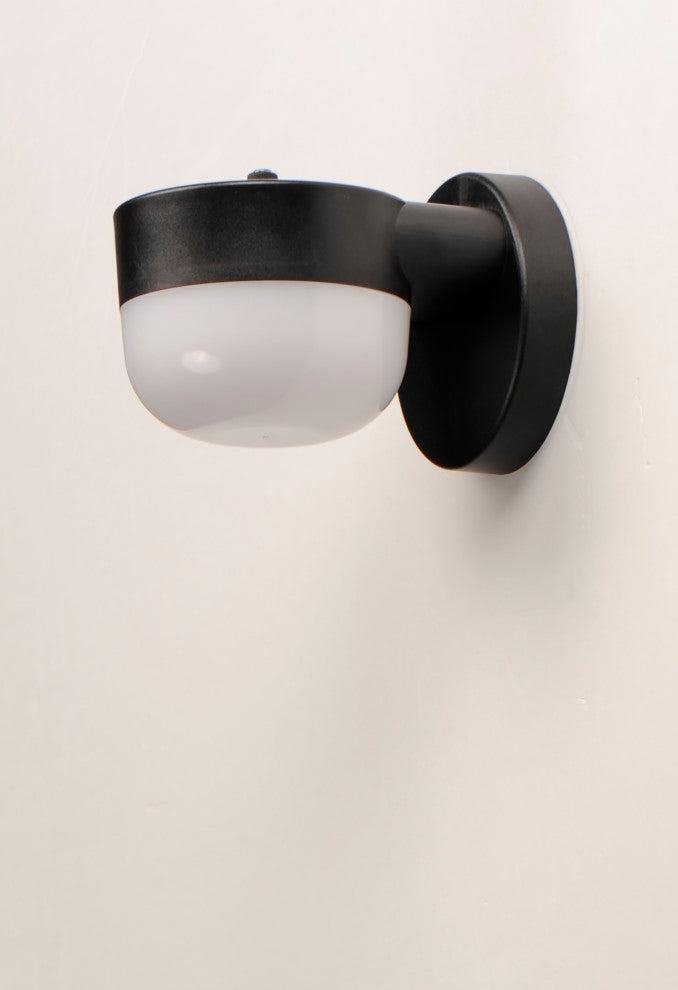 Maxim 51116FT Michelle 5" Tall LED Outdoor Wall Sconce - Black