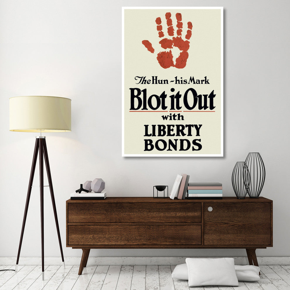 "WWI: Blot It Out" Digital Paper Print, 42"x62"