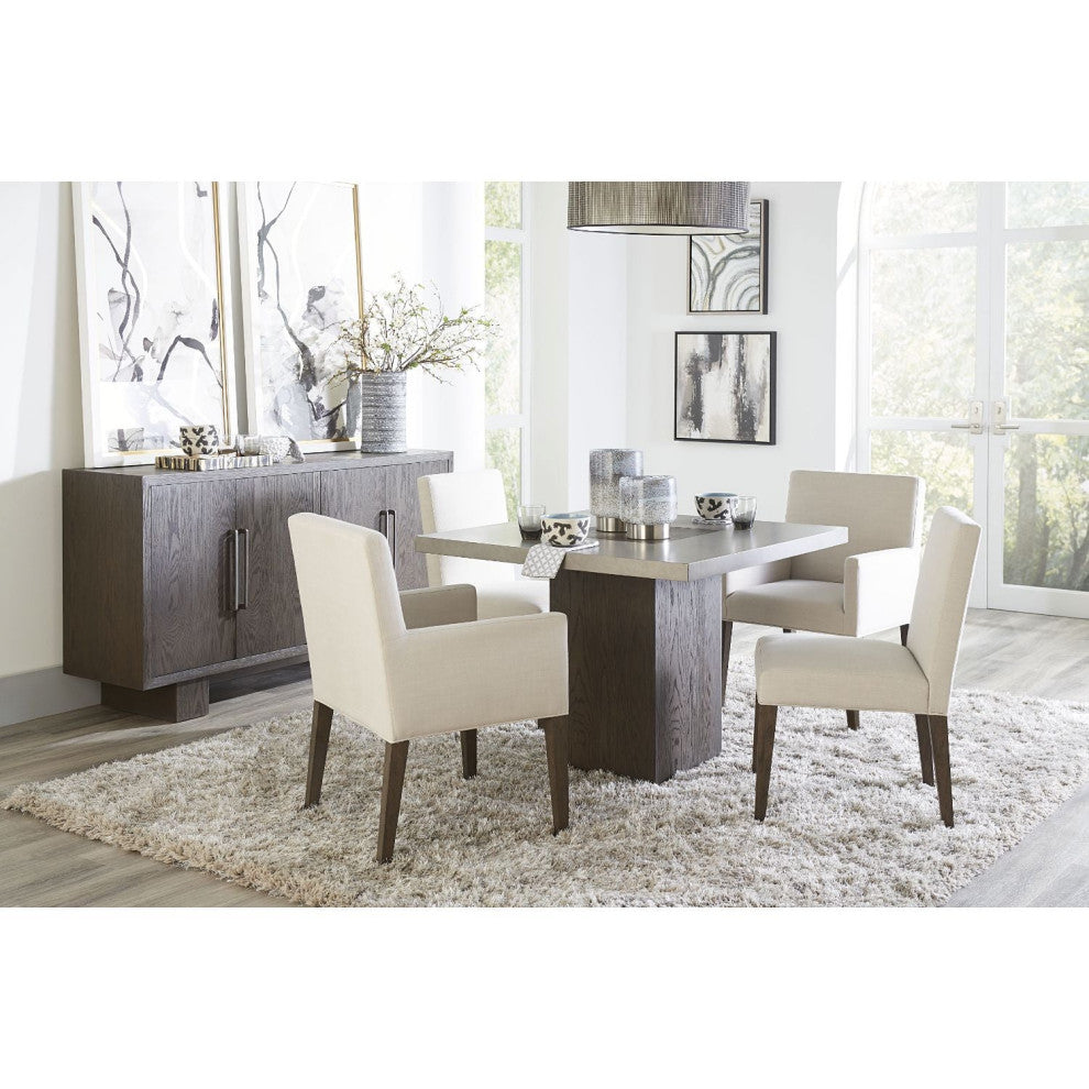 Modus Modesto Concrete Table in Concrete/French Roast