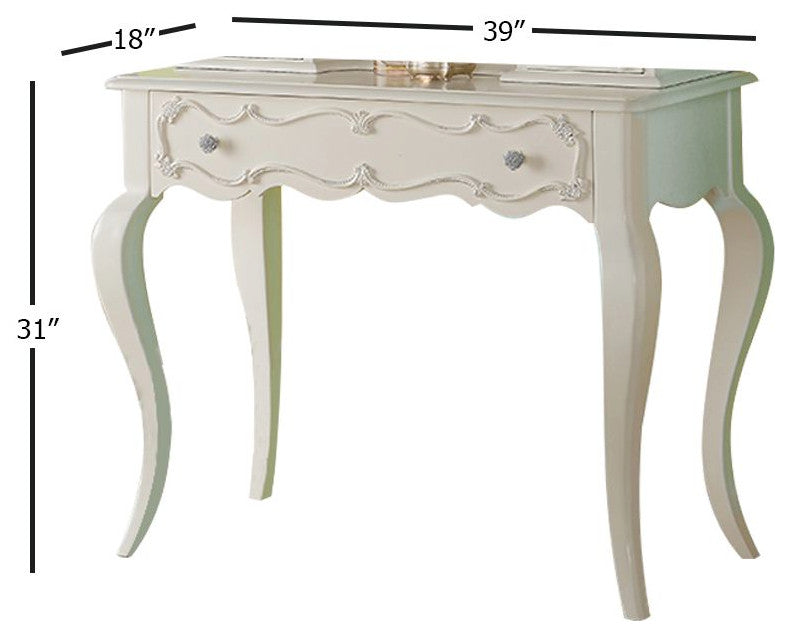 ACME Edalene Vanity Desk W/Mirror