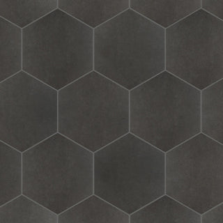 Vintage Hex Marengo Porcelain Floor and Wall Tile