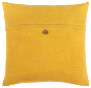 Surya Penelope Mustard Pillow Cover 20"H X 20"W