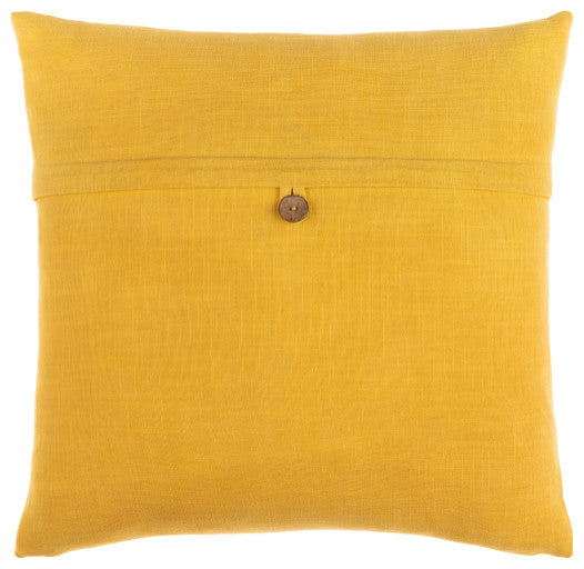 Surya Penelope Mustard Pillow Cover 20"H X 20"W