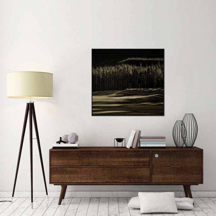 "Delicious Fall" Framed Canvas Giclee by Yvette Depaepe, 41x38"