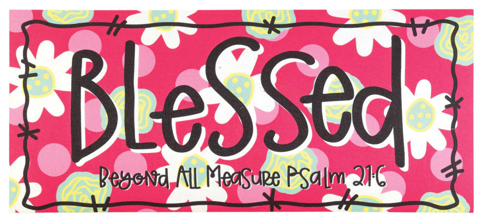 Blessed Beyond Measure Doormat Insert