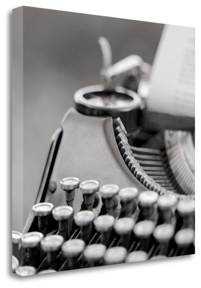 "Retro - Typewriter - 2" By Alan Blaustein, Giclee Print on Gallery Wrap Canvas