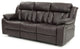 Springfield Reclining Sofa, Brown Faux Leather