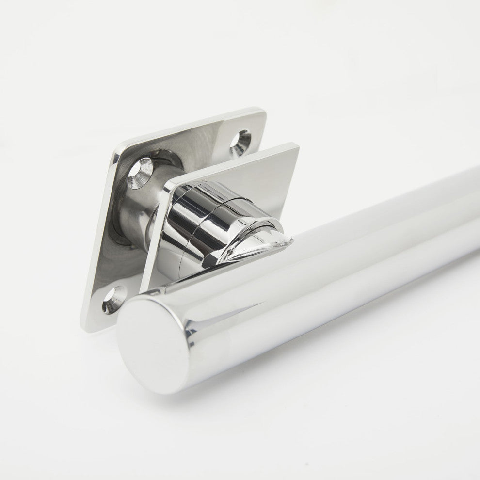 Coronado Designer Straight Bathroom Shower Grab Bar, Polished, 12"