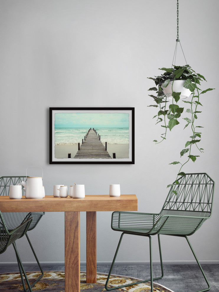 "Wander Often" Framed Painting Print, 36x24