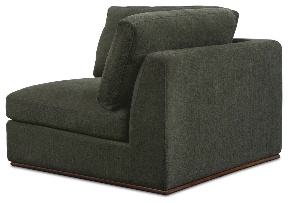 Rue Corner Chair Deep Green