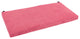 42"x19" Micro Suede Loveseat Cushion, Berry Berry
