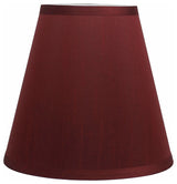 Silk Empire Lamp Shade 5x9x8.5", Burgundy
