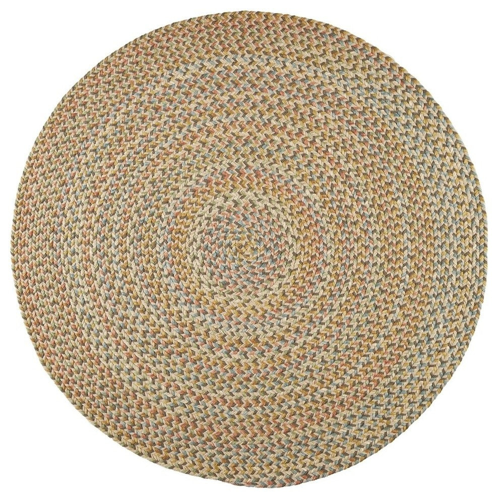 Rhody Rug Cypress Rug, Earth Beige, 8' Round