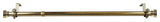 Cap Multi Angle Ceiling Rod 48-84", Antique Brass, One Sided