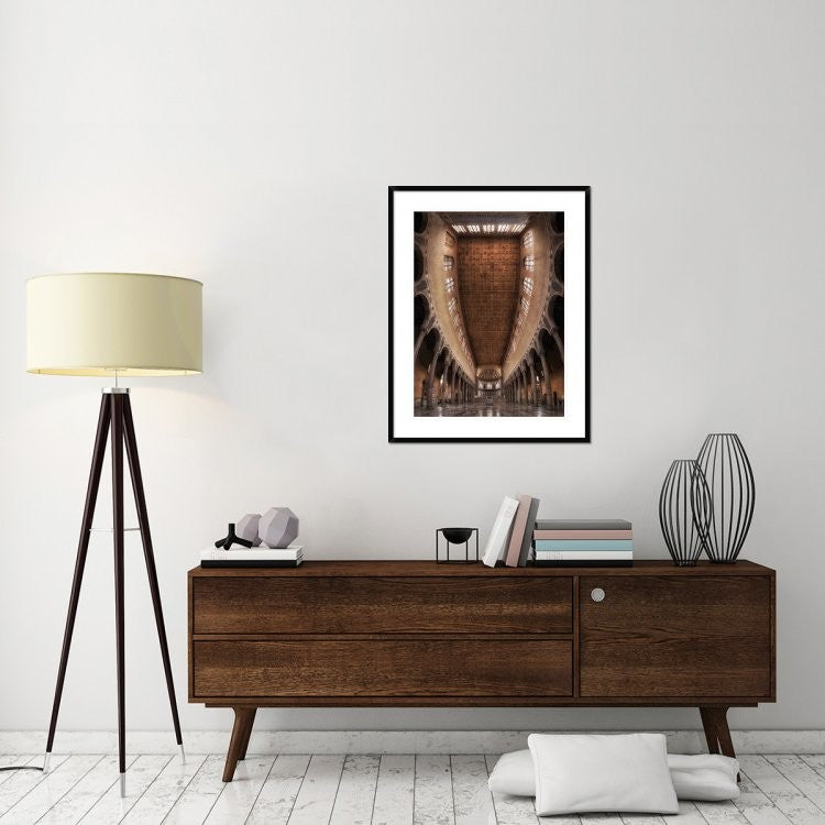 "Santa Sabina Church, Rome." Framed Digital Print by Cuomo Massimo, 30x38"