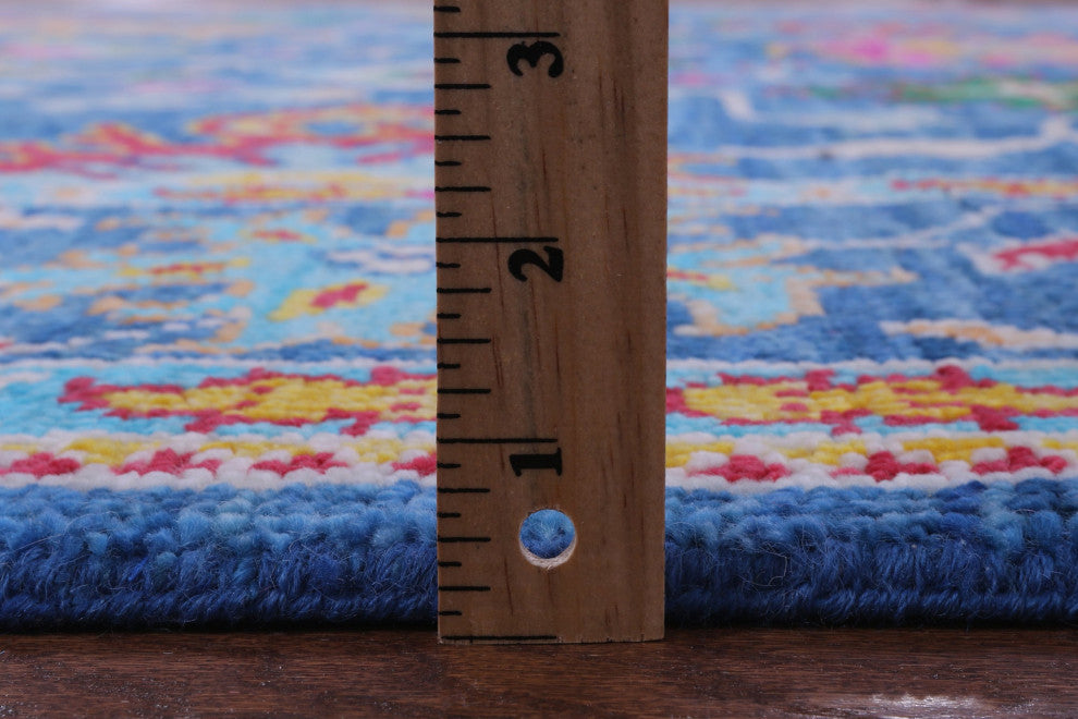 Turkish Oushak Handmade Wool Rug 8' 0" X 9' 10" - Q15579