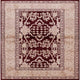 Ahgly Company Indoor Square Mid-Century Modern Area Rugs, 8' Square