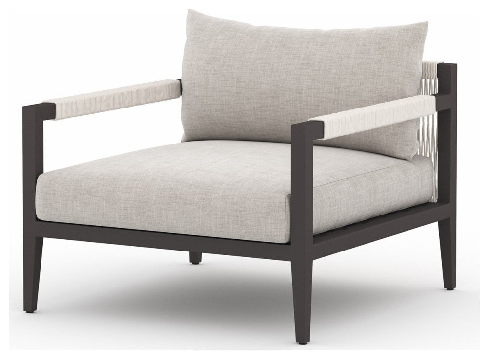Sherwood Outdoor Chair-Bronze/Stone Grey
