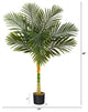 4 ft. Golden Cane Artificial Palm Tree