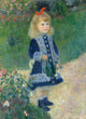 A Girl with a Watering Can by Pierre Auguste Renoir, Print on Canvas, 21'' x 27"