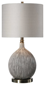Hedera Textured Ivory Table Lamp
