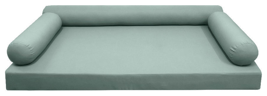 Style6 Twin-XL Knife Edge Mattress Bolster Pillow Outdoor Slip Cover ONLY AD002