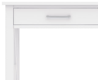 Kitchener Solid Wood 47" Contemporary Console Sofa Table, White
