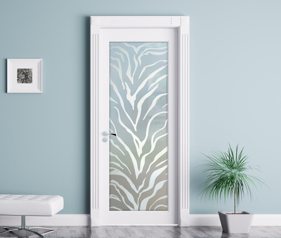 Interior Prehung Door or Interior Slab Door - Tiger Stripes - Douglas Fir...