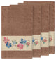 Caroline 4 Piece Embellished Bath Towel Set