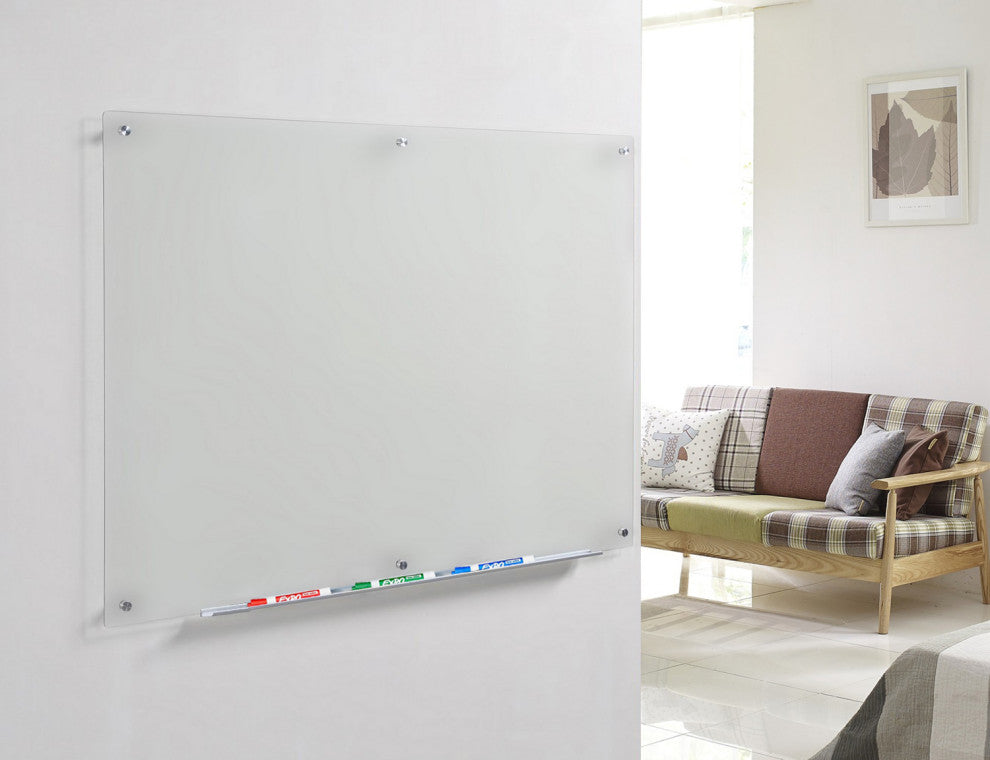 Frosted Glass Dry-Erase Board Set Audio-Visual Direct, 35 1/2"x47 1/4"