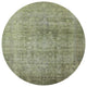 Ahgly Company Indoor Round Mid-Century Modern Area Rugs, 4' Round