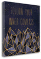 "Written In The Stars III" By Laura Marshall, Giclee on Gallery Wrap Canvas