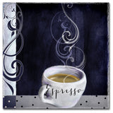Color Bakery 'Cafe Blue IV' Canvas Art, 18"x18"