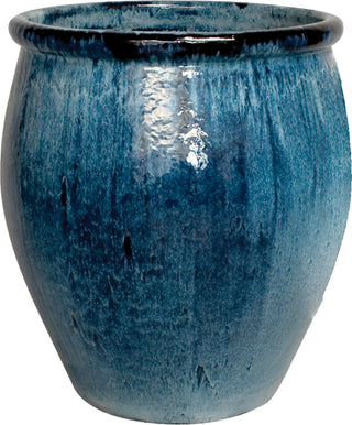 Lip Planter, Quin Blue, Small